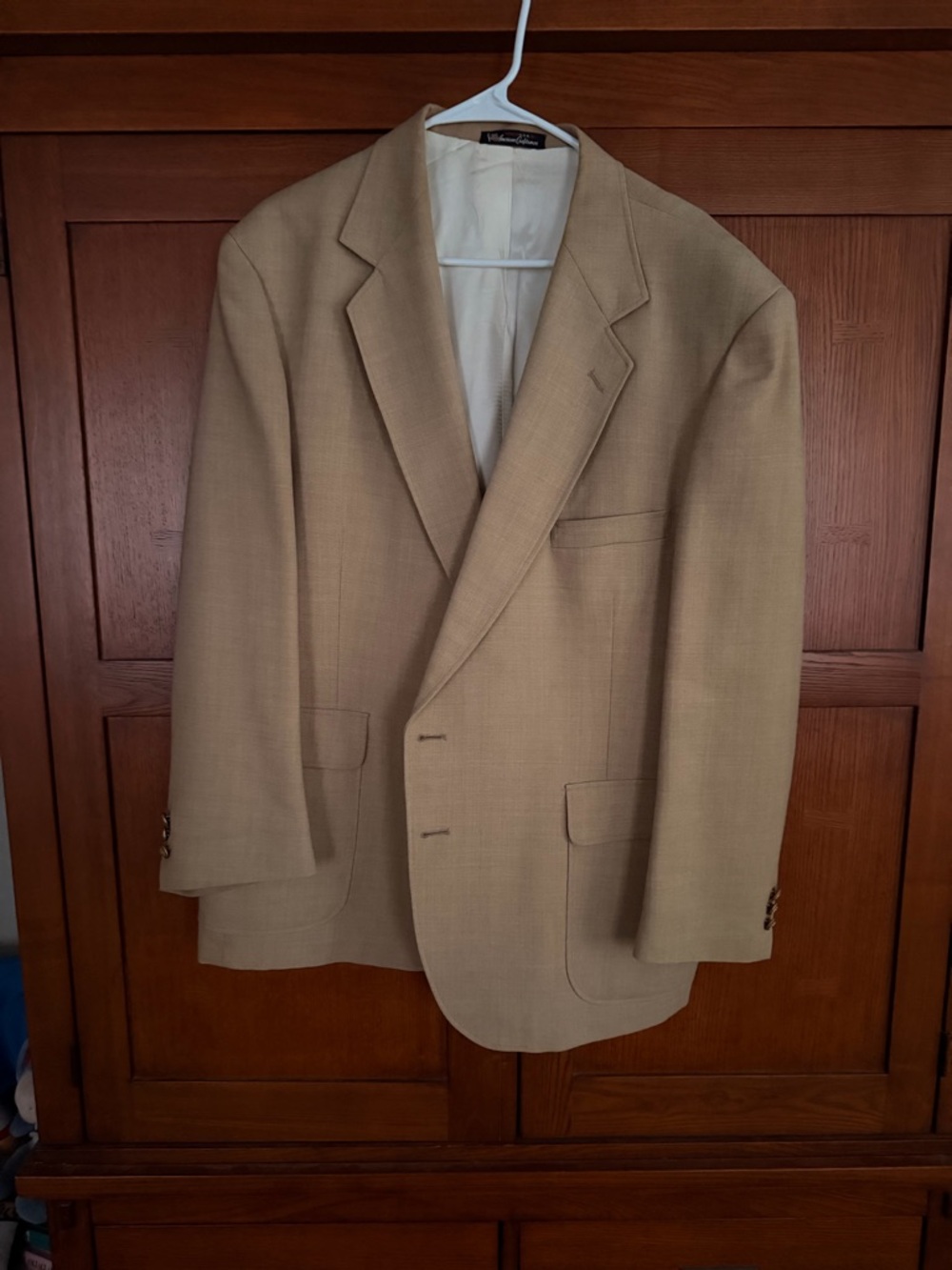 Stafford Light Tan Men's Sport Coat Blazer